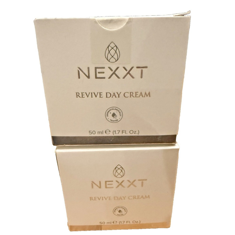 2 PACK Nexxt Revive Day Cream 1.7 oz Each New Sealed Firming Moisturizer SPF NEW